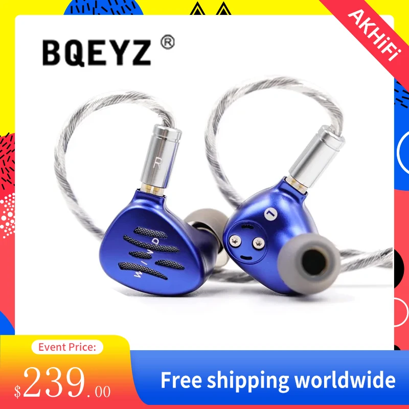 

Проводные наушники-вкладыши BQEYZ, проводные наушники-вкладыши с динамическим драйвером костной проводимости