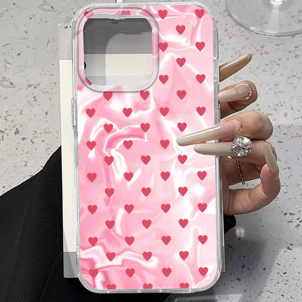 Colorful Love Heart Phone Case Cover
