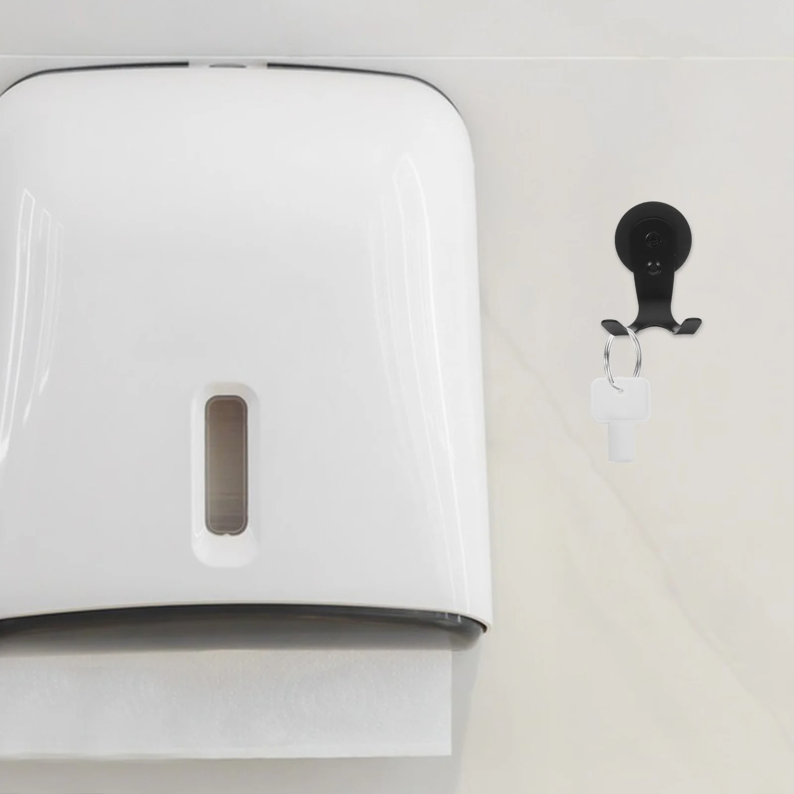 Plastic Paper Towel Dispenser Key Toilet Tissue Box Bathroom Hardware Replacement Commercial Public Restrooms Store