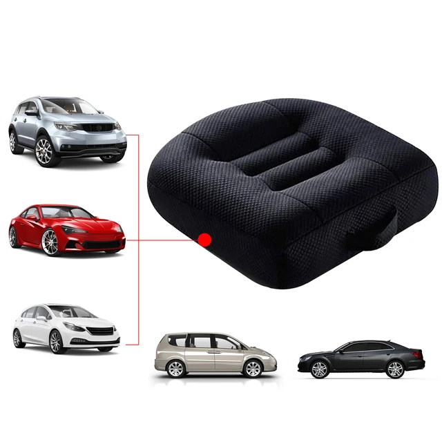 Car Booster Seat Cushion Reduce Fatigue Heightening Height Boost Mat  Non-Slip Comfortable Auto Accessories for Trucks Offices - AliExpress