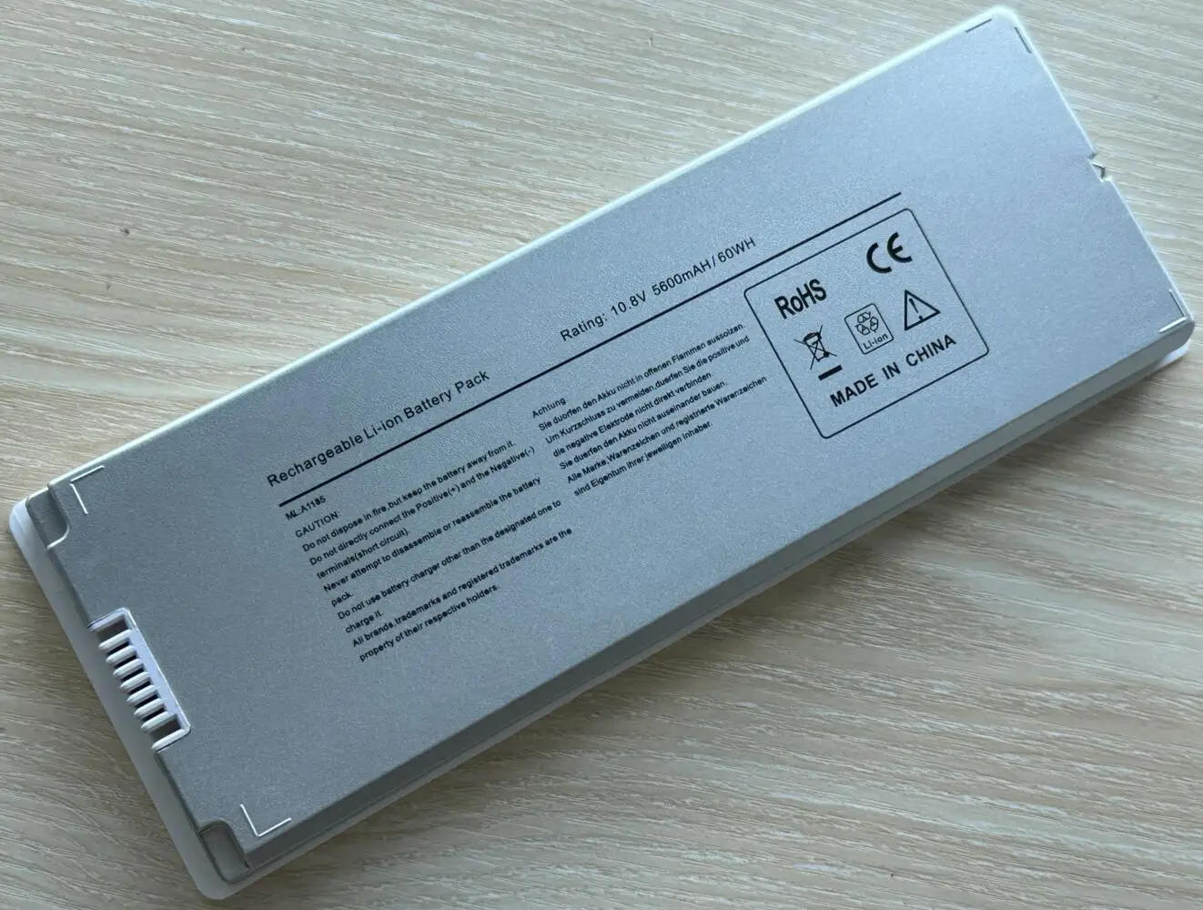 Bateria do Portátil para Apple Macbook A1181 2008 Ano Branco A1185 - Imagem 6
