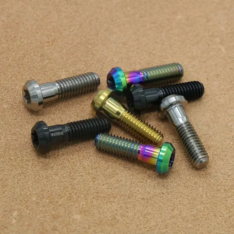 Titanium Alloy Disc Brake Screw For Shimano XTR M9120 Road Mountain Bike Repair Tools MTB Parts Cycling Accessories