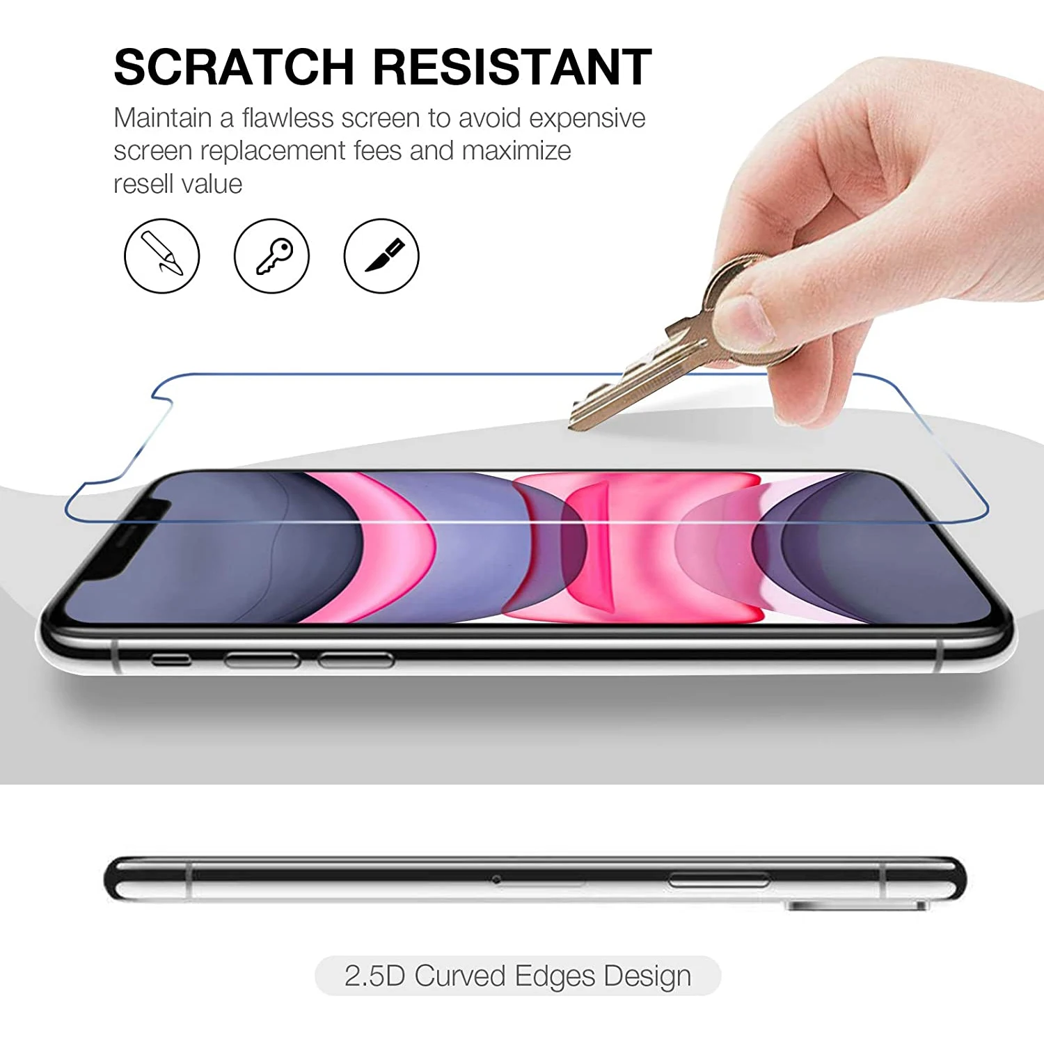 Рисунок 6 - закаленное стекло для iPhone 11