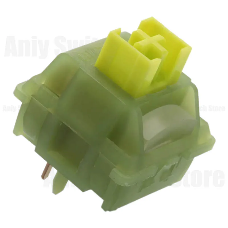 Outemu Silent Peach V3 스위치 Lubed Mute Lemon V3 스위치 기계식 키보드 선형 촉각 5Pin 핫 스왑 가능 공장 윤활유