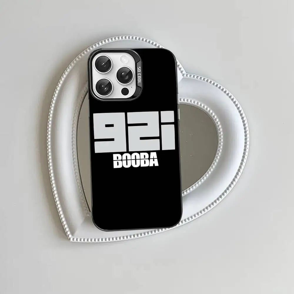 Colorful Matte Phone Case Featuring Rapper B-Booba Design