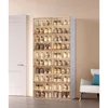 Portable Shoe Rack Organizer for Closet Entryway, Stackable Sneaker Storage Shoe Cabinet with Magnetic Clear Door 6
