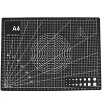 2Pcs Heavy Duty Self Healing Cutting Mat A4 Double Sided with Clear Angle Grids for Sewing Quilting Glass Cutting 4