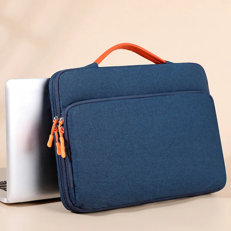 Borsa portatile per laptop e tablet, borsa per computer da viaggio d'affari antiurto a 360 gradi per uomini e donne - immagine 6