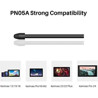 HUION PN05A Pen Nibs for PW517 Graphics Tablet Drawing Stylus Replacement Nibs for KD200/G930L, Kamvas12/13/16(2021)/22/24 2