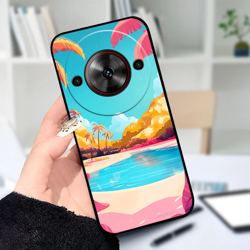 Stylish Shockproof Soft Silicone TPU Phone Case with Unique Design