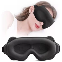 3D Sleeping Mask Block Out Light Sleep Mask For Eyes Soft Sleeping Aid Eye Mask for Travel Eyeshade Night Breathable Slaapmasker 1