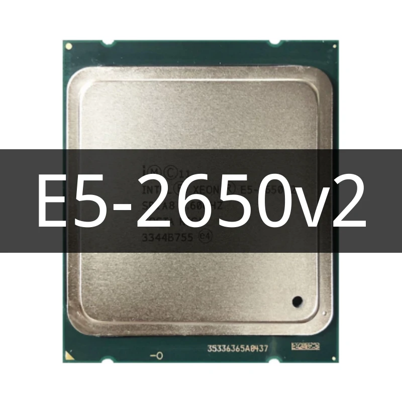 Xeon E5-2650v2 E5 2650v2 E5 2650 v2 2.6 GHz Eight-Core Sixteen-Thread CPU Processor 20M 95W LGA 2011