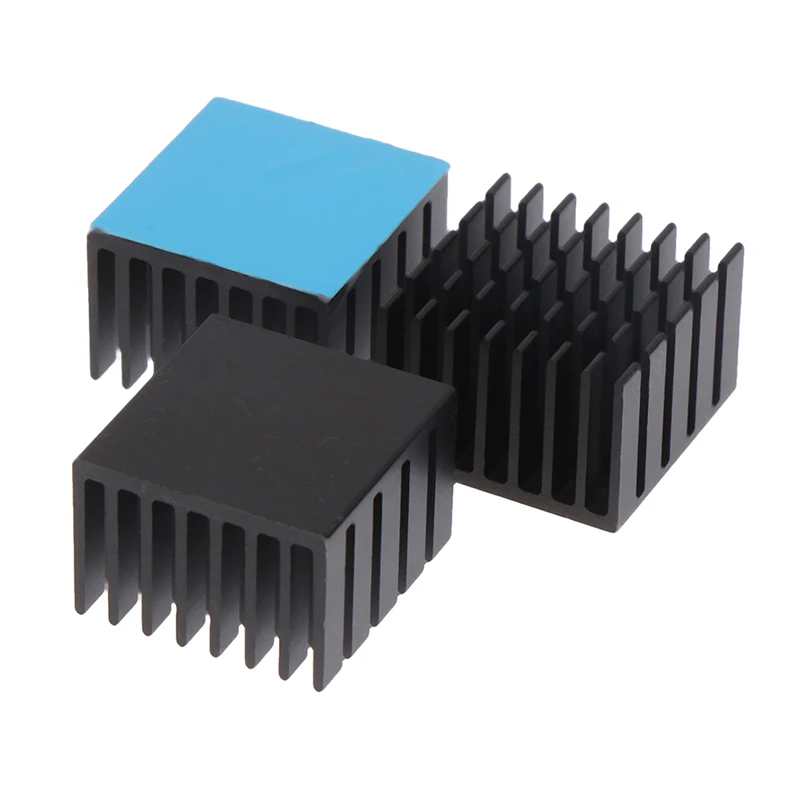알루미늄 방열판 라디에이터 쿨러 5 개, 22x22x15mm, 전자 칩 IC LED 컴퓨터용 열 테이프 포함, 신제품