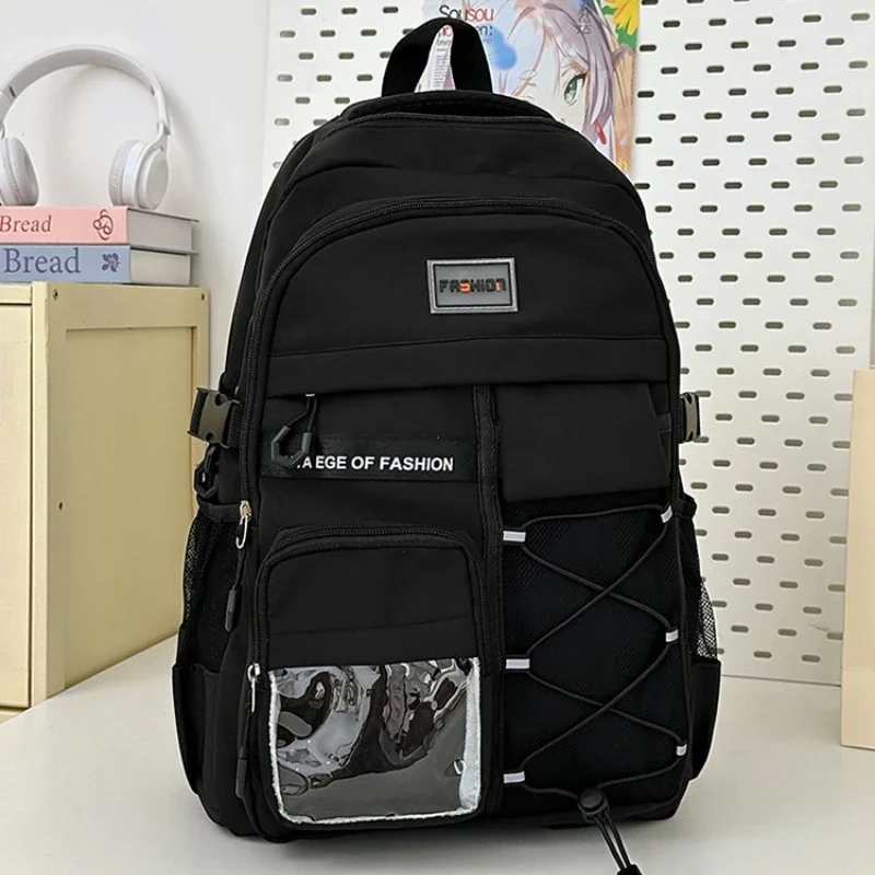 Children School Bags for Teenage Boys Girls Lightweight Junior High School Backpacks Kids Students Schoolbag Large Grade 3-9
