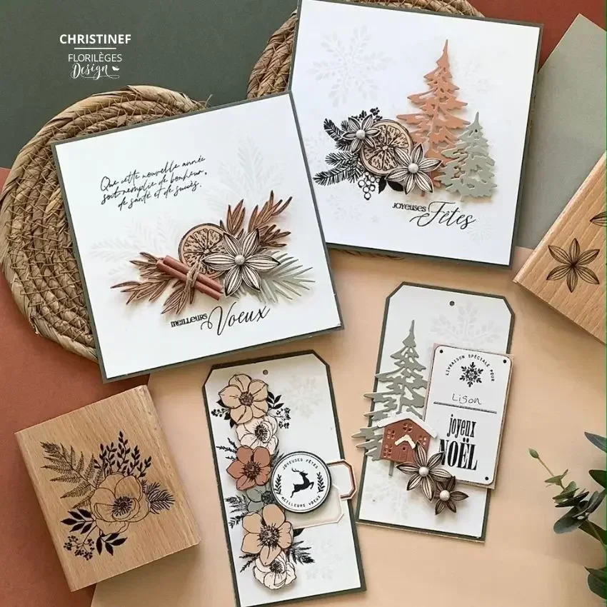 Mmao Craft Metall-Stanzformen, Schneidformen, Blumen- und Blattmuster, Buchstaben, Scrapbook-Papier, Bastelmesser, Schablonen, Stanzschablonen
