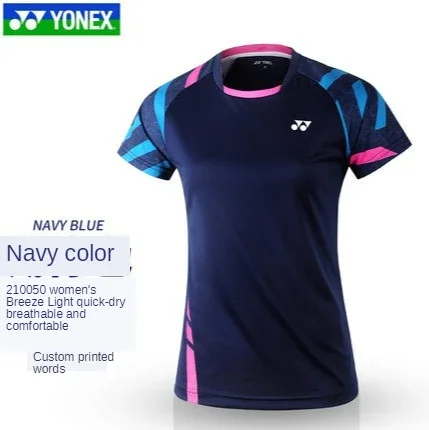Genuine YONEX Yonex men and women yy badminton wear quick-drying sports new jersey 110050 210050