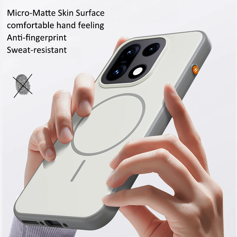 Vibrant Magnetic Case with Magsafe Compatibility - Young Fashion Trend