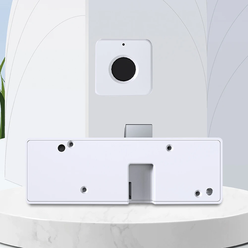 Biometric Fingerprint Lock RGB Indicator Light Fingerprint Cabinet Lock Fast Unlocking Electric For Home Office