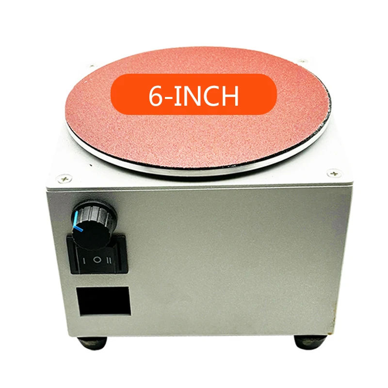 110V/220V Mini Bench Disc Sander Sanding Roller Electric Edge Sharpener Variable Speed Self-adhesive Benchtop Grinding Machine wood grinding wheel grinding wheel electric orbital sander grinder accessories saw blade sharpening tool woodworking knife sharpener