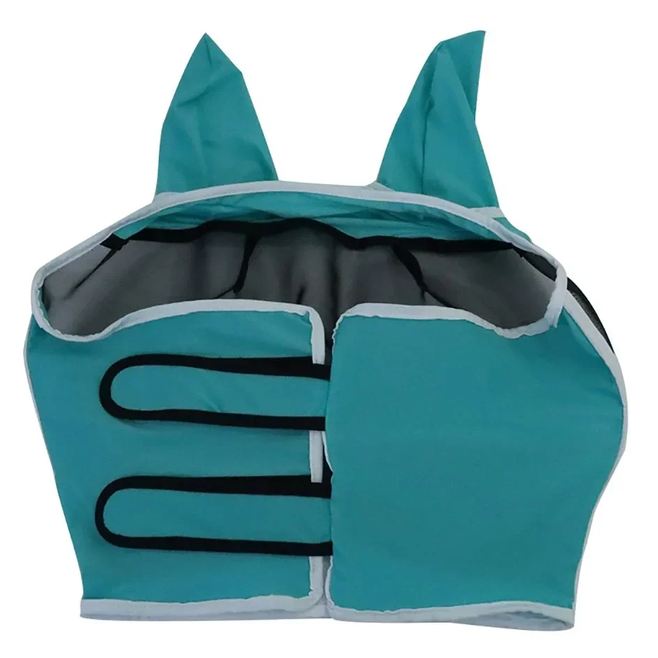 Horse Mask Multi-size Breathable Horse Mask Anti-mosquito Horse Hood Suitable for Small, Medium and Large Horses Pasted to Prevent Mosqu