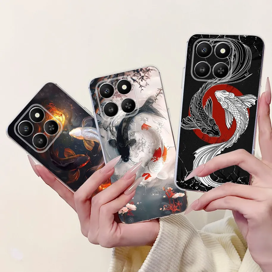 Luxury Cartoon Tiger & Dragon Soft Silicone Phone Case - Stylish Protective Back Cover