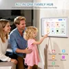 10.1 inch Smart Digital Calendar and Chore Chart, 1920 * 1080P Full HD Touchscreen Interactive Display, Desk Planner with Meal