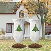 1pc Heavy Duty Winter Frost Cloth Plant Cover - Drawstring Design for Outdoor Shrubs, Fruit Trees,Ideal for Christmas Gardening 2