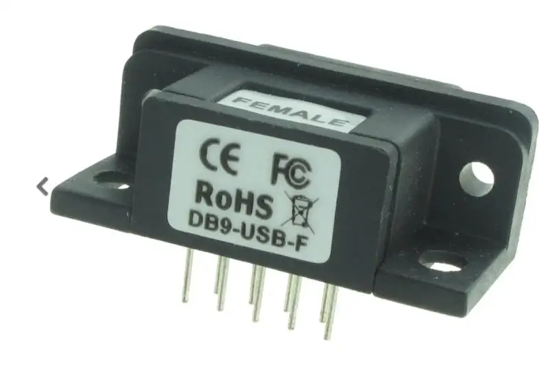 

1 шт., интерфейсный модуль USB для RS232, женский
