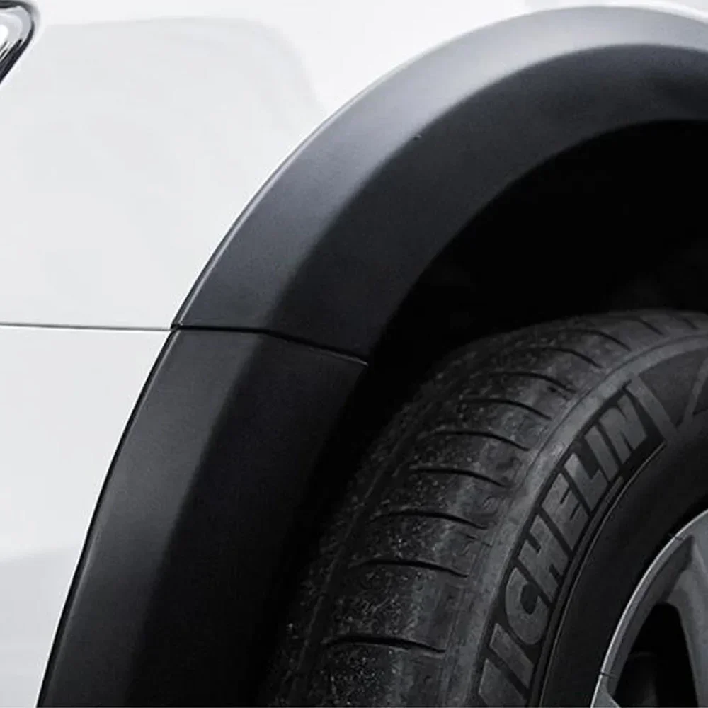 10PCS 8.5CM 안티 스크래치 펜더 플레어 키트 - 2010-2018 Audi Q5 휠 아치 프로텍터용 눈썹 장식 스트립 커버