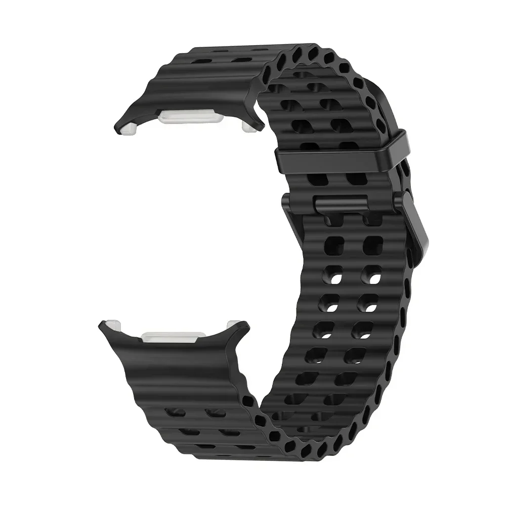 Premium Marine Silicone Sport Bracelet for Smart Watches - Original Strap Accessory
