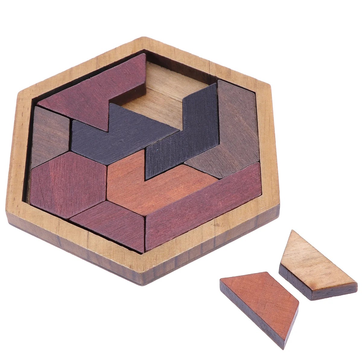 

Хит продаж, пазлы для взрослых, Деревянные Игрушки Tangram, деревянная геометрическая форма, детские развивающие игрушки