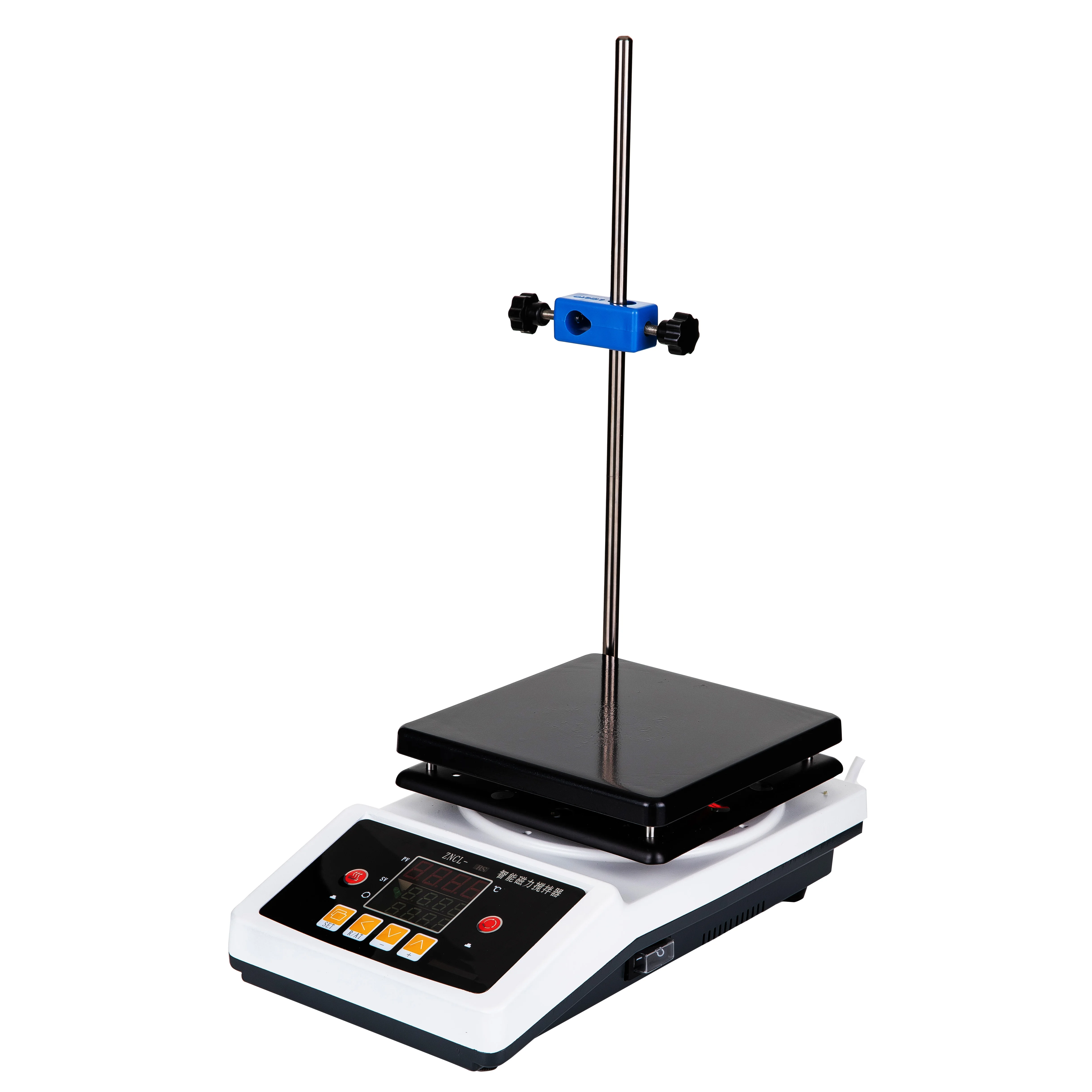 

Factory Direct Sales CE Certified Laboratory Small 180*180mm Digital Hot Plate Magnetic Mixer Stirrer