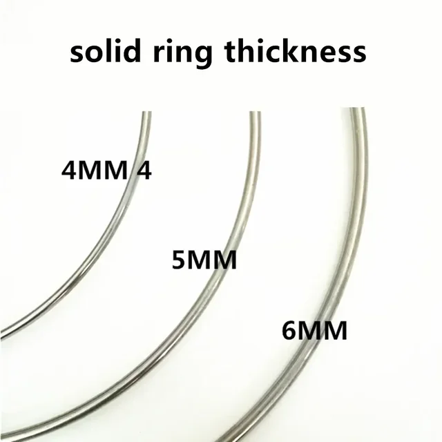 Landing Net of Head Solid Stainless Steel Turck Net Small Mesh Fishing Net Dipneting Fishing Tool Diameter 20cm-35cm Strong Net 5