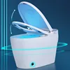 YYHC-High-tech Modern bathroom sanitary ware designs Foot sensation flushing Intelligent ceramic one piece smart toilet 4