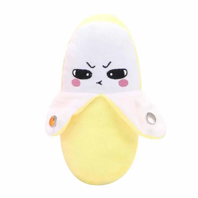 Peluche Interactive Musicale pour Enfant – Jouet Éducatif à Induction Rythmique Fruits – Banane, Carotte, Fraise 8