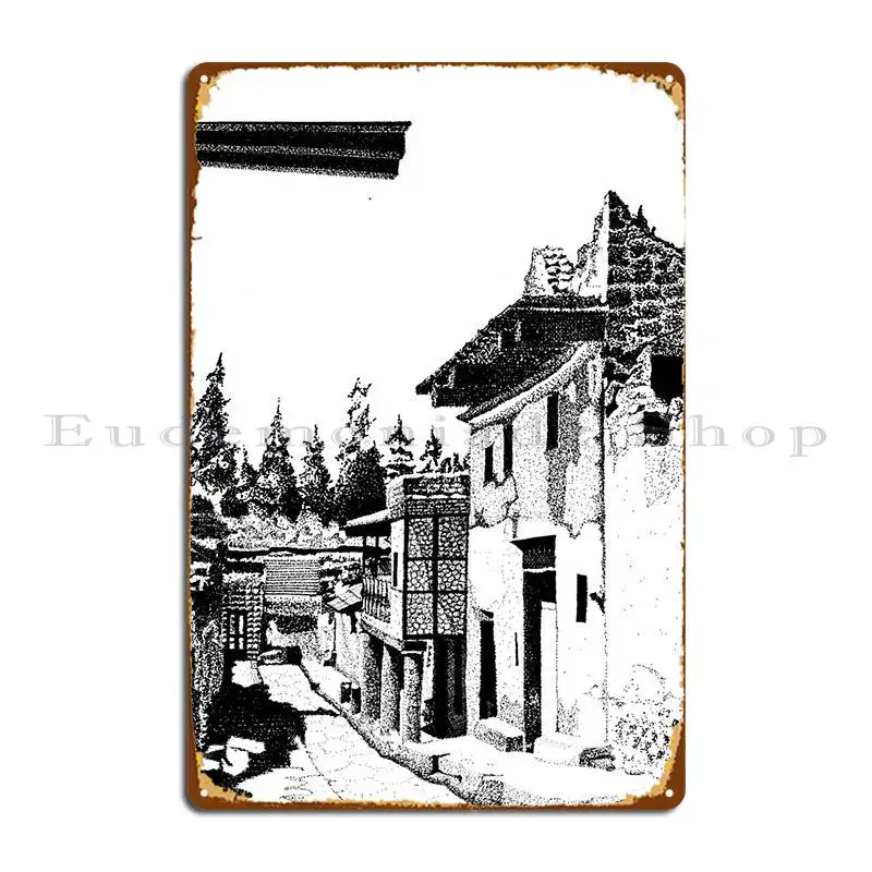 

Calle Serrana Metal Sign Poster Design Cinema Wall Plaque Cinema Tin Sign Poster