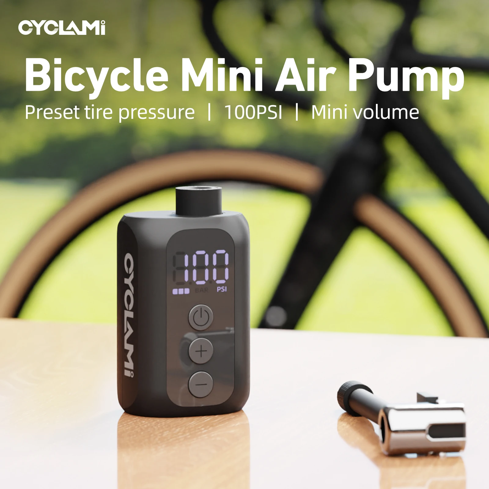 CYCLAMI A5S ミニ電動エアポンプロード MTB ポータブル高速充電