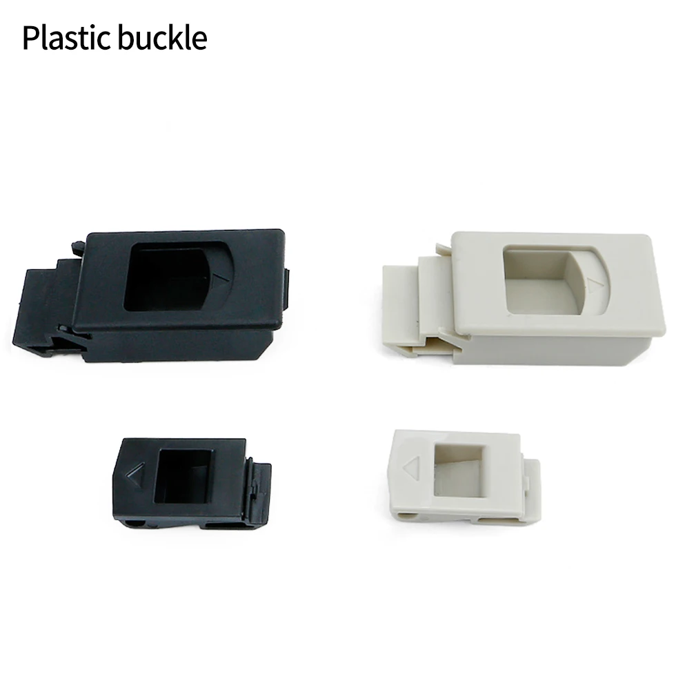 DK725-3B cabinet side door buckle MS735 press spring concealed handle ABS nylon pp plastic movable door buckle