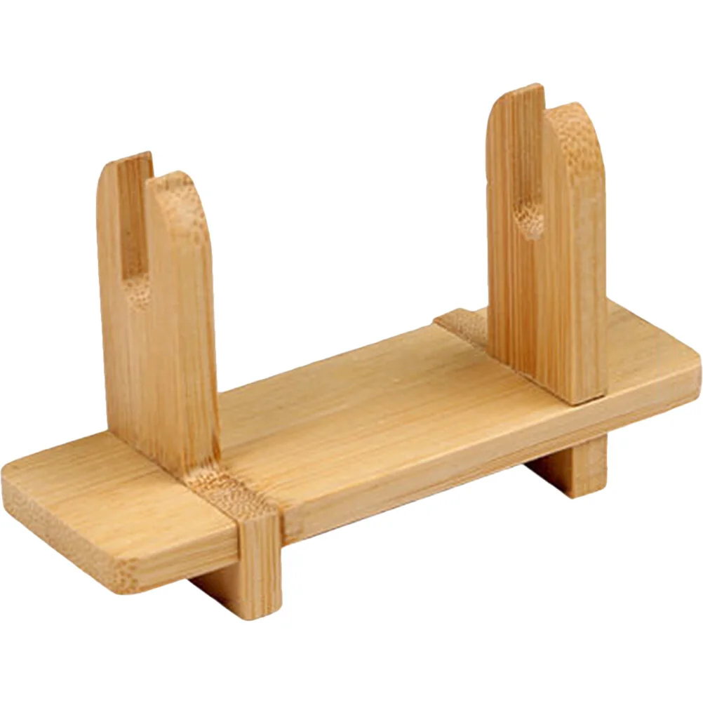 Chinese Folding Fan Display Stand Rack Holder Japanese Wooden Bracket Traditional Picture Frame