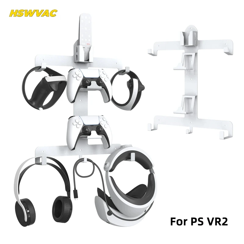 

For PSVR2 Wall Mounted Bracket Storage Stand for PS VR 2 Holder VR Accessories for Playstation VR2 Accessory
