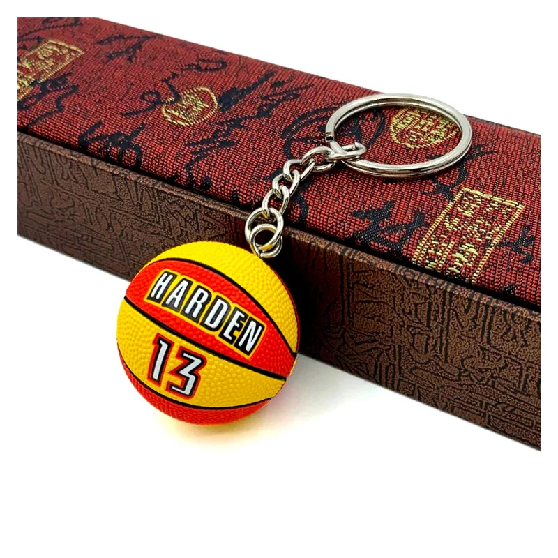 NBA Golden State Warriors Mini Basketball Keychain Spalding