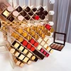 Acrylic Lipstick Holder Organizer 9/16 Slots Clear Lip Gloss Fish Shape Tower Case Display Stand Storage Box Makeup Cosmetic 2