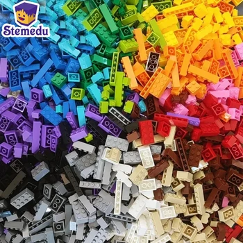 125/250g Building Blocks Bulk Lot Pack Sorted By Color Bricks Block Plate Toys Small Particles Bulk Compatible Legoeds 1