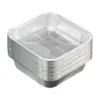 Square Air Fryer Aluminum Foil Pan Oven BBQ Tray Food Containers Cakes Non-stick Oven Kitchen Supplies Kitchen Gadget 2