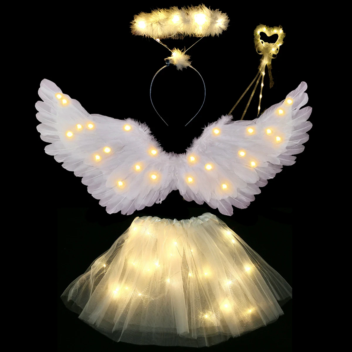 LED Angel Wings Set 1