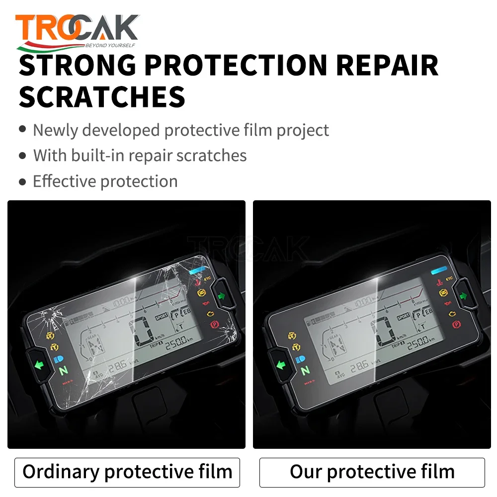 Motorcycle Screen Protector For Honda NC750X NC 750 X NC750 X Motorcycle Scratch Cluster Screen Dashboard Protection Instrument Film