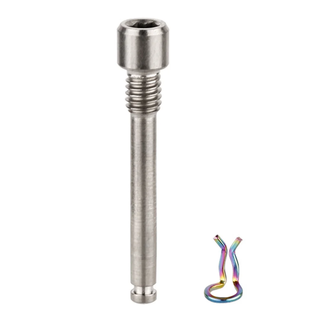 Fahrrad-Hydraulische Scheibenbremsbelag Bolzen Titanlegierung Pin Einsatz Bremssattel Schraube Retainer Pin Für Shimano XTR Ultegra M985/R8070 – Detail 6