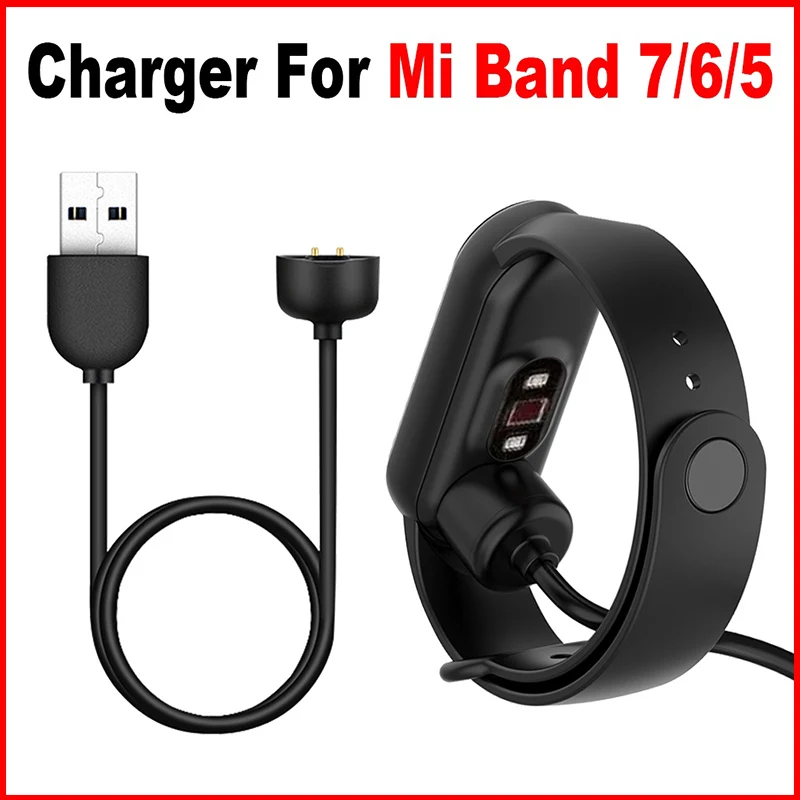 

USB-кабель для зарядки для Xiaomi Mi Band 4 5 6 7, зарядный адаптер, провод, шнур, NFC, Смарт-часы, браслет для Miband 6 7 5 4