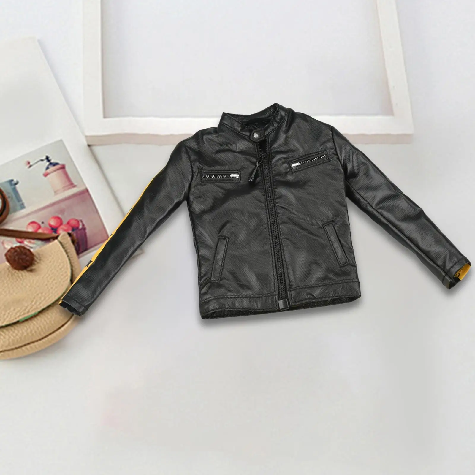 

Мужская куртка в масштабе 1:6, Мужская фигурка, топ, пальто, костюм, Повседневная мода, 1/4 звена, для 12-дюймовых мужских фигурок, костюм