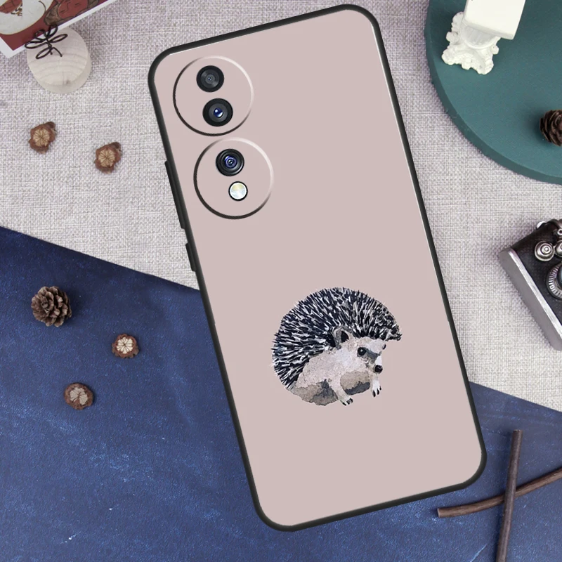 Adorable Hedgehog Design Phone Case